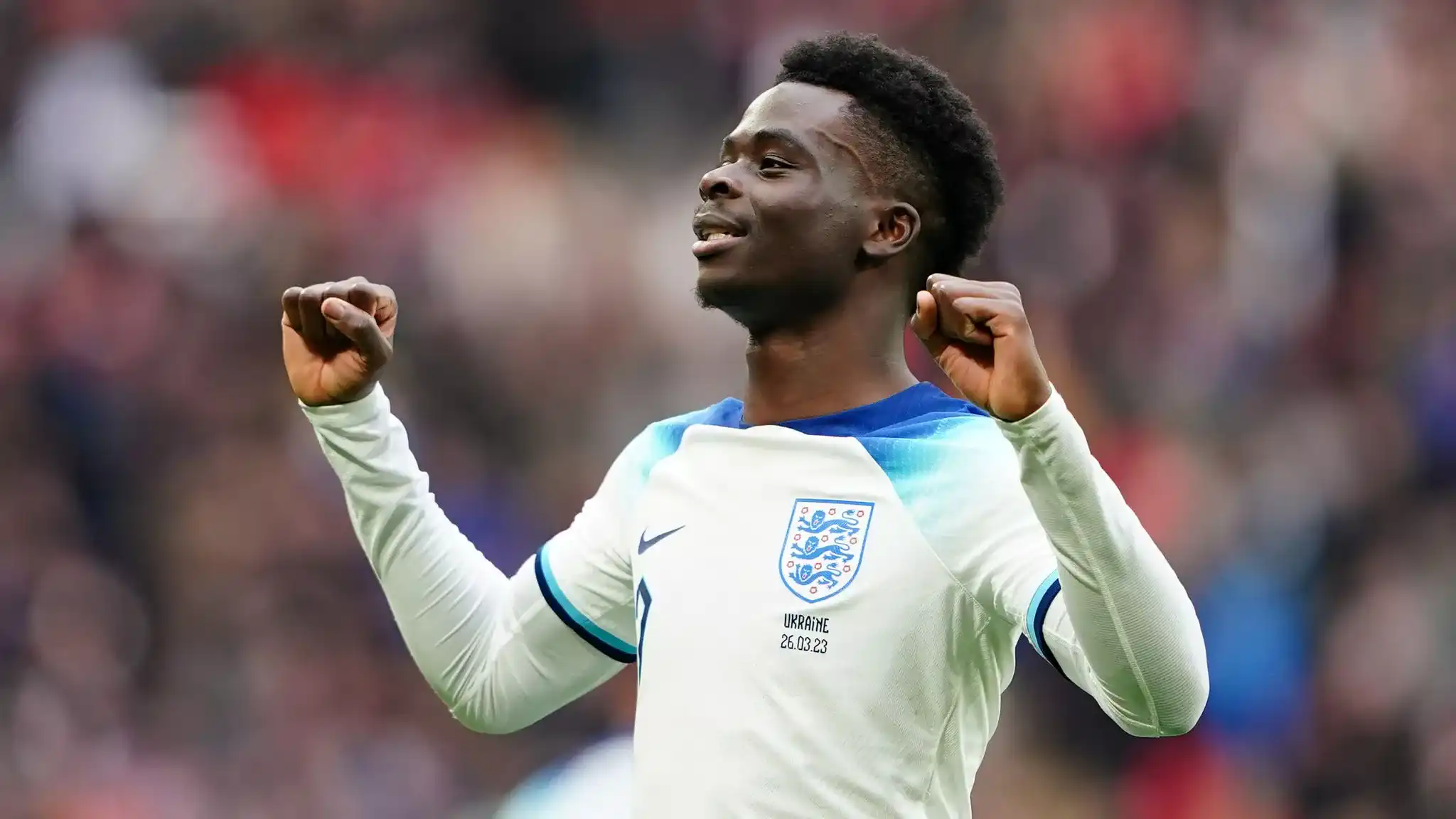 Alan Shearer uses one word to describe Bukayo Saka following England win over Ukraine